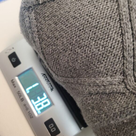 Merona Waterfall Cardigan Soft Comfort Knit Womens Size M Gray Open Front - Picture 11 of 11